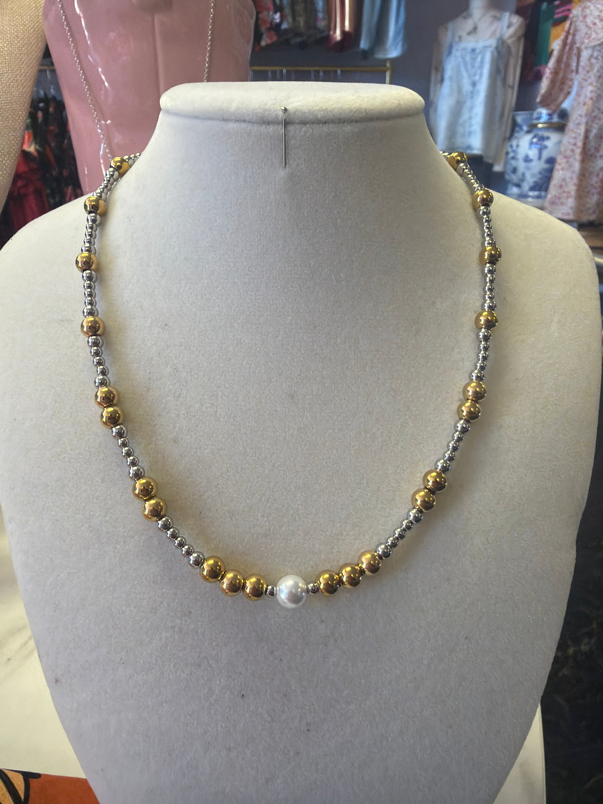 Multi Tone Stainless Necklaces