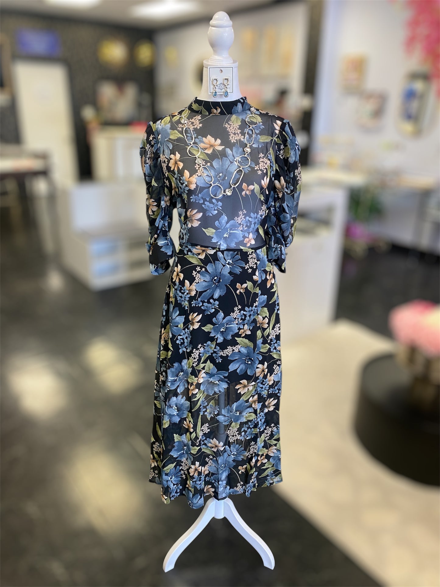Formal Floral Maxie Dress