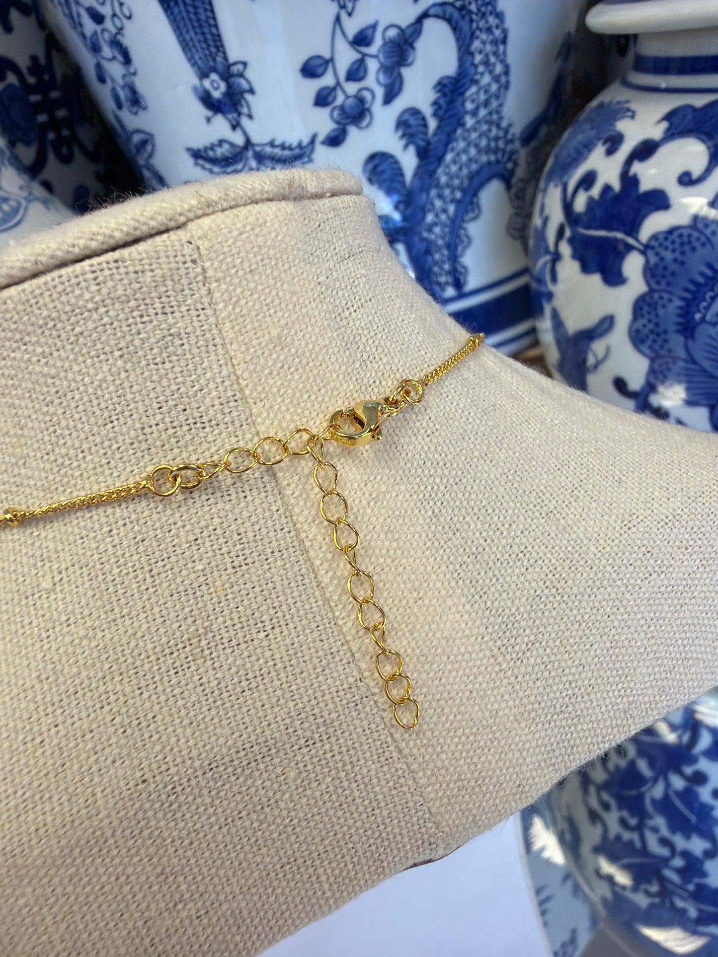 Muti Tone Mary Beaded Necklace