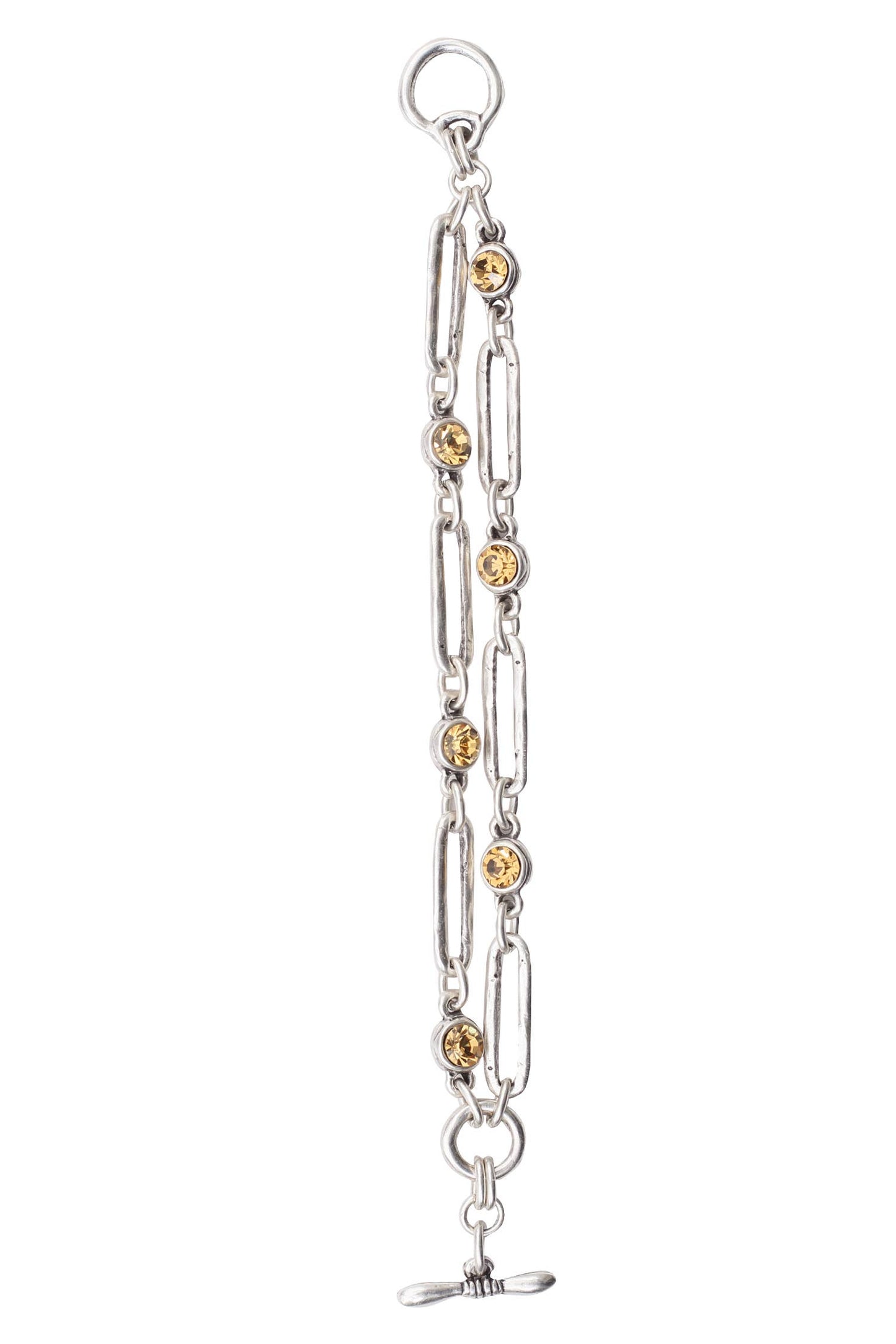 Handmade Pewter Bracelet - 2820