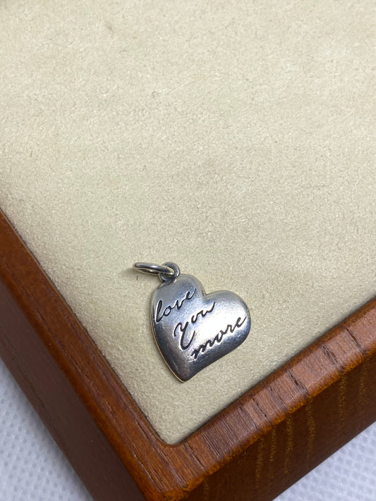 "Love You More" Charm