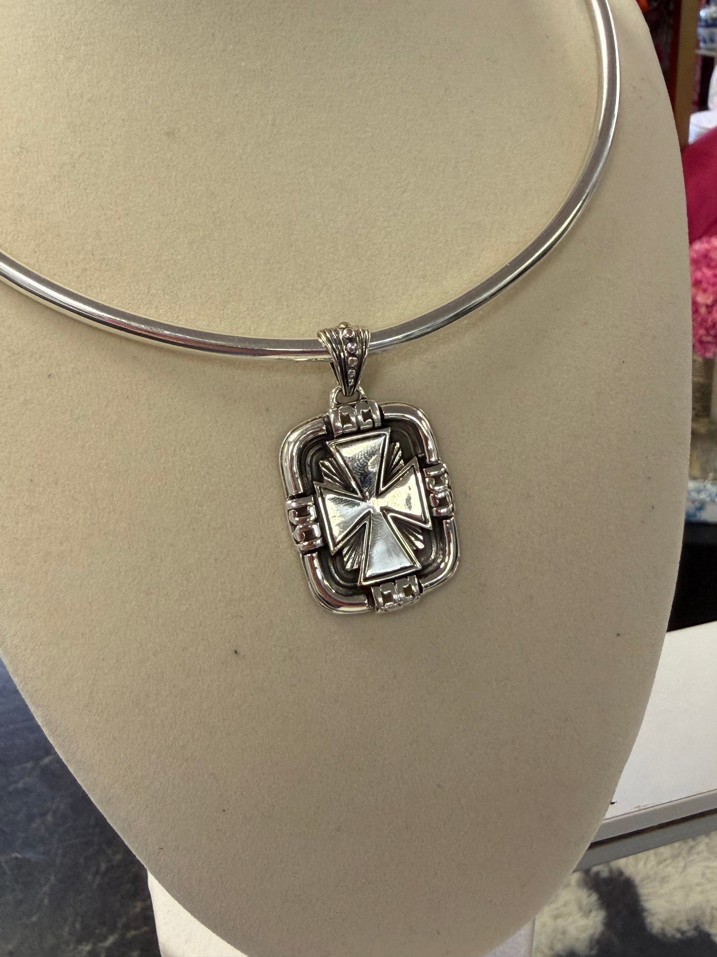 Sterling Silver Cross Pendant