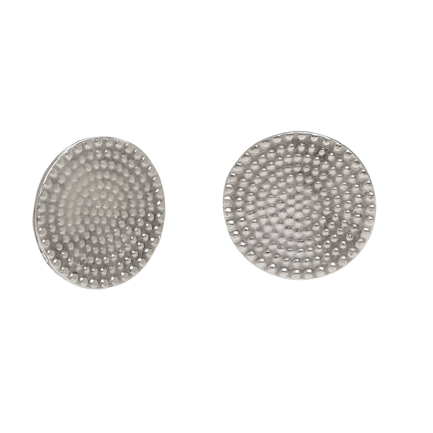 Handmade Pewter Earrings - 012-4012