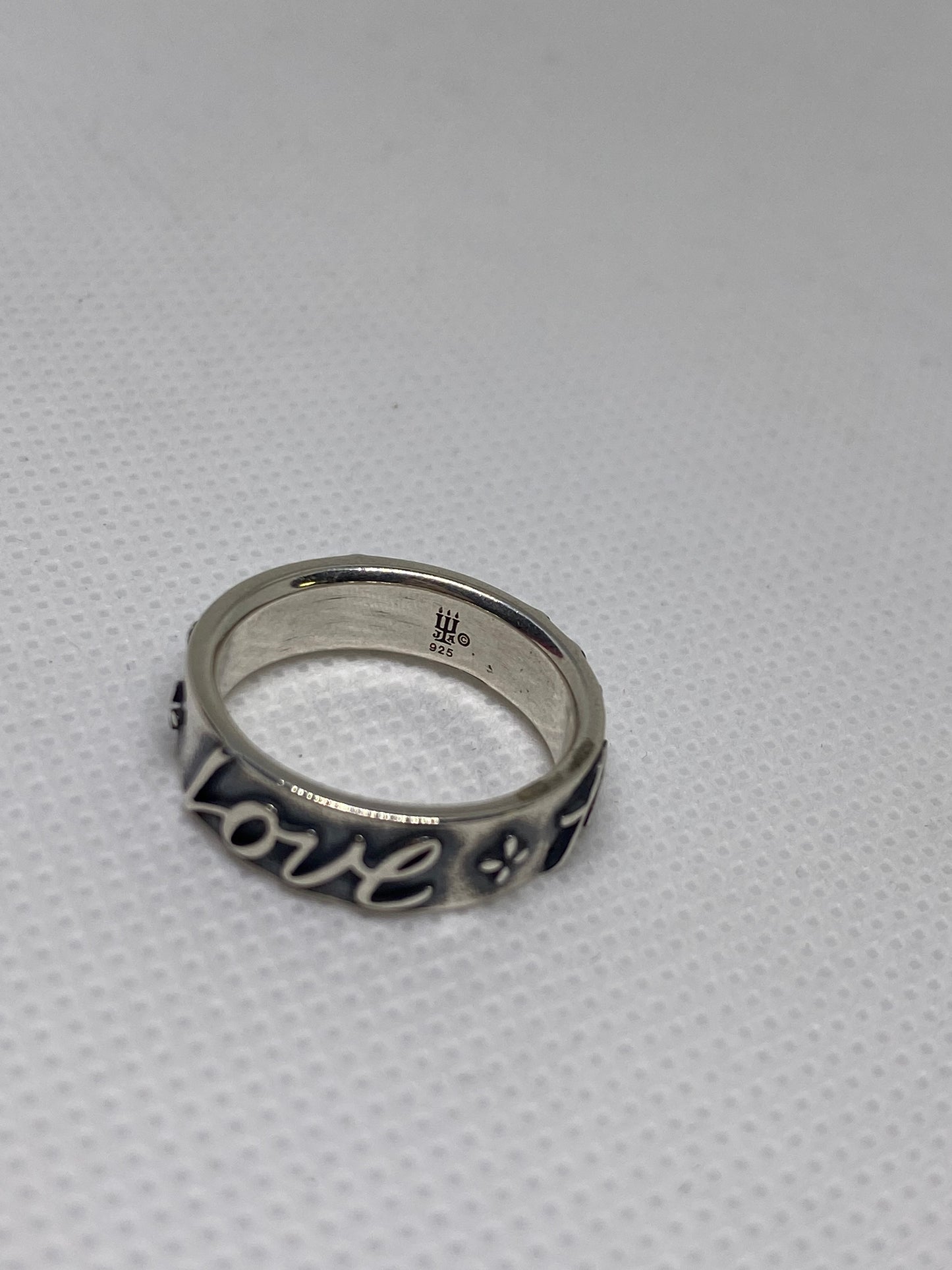 James Avery Retired Faith Hope Love Ring Size 7