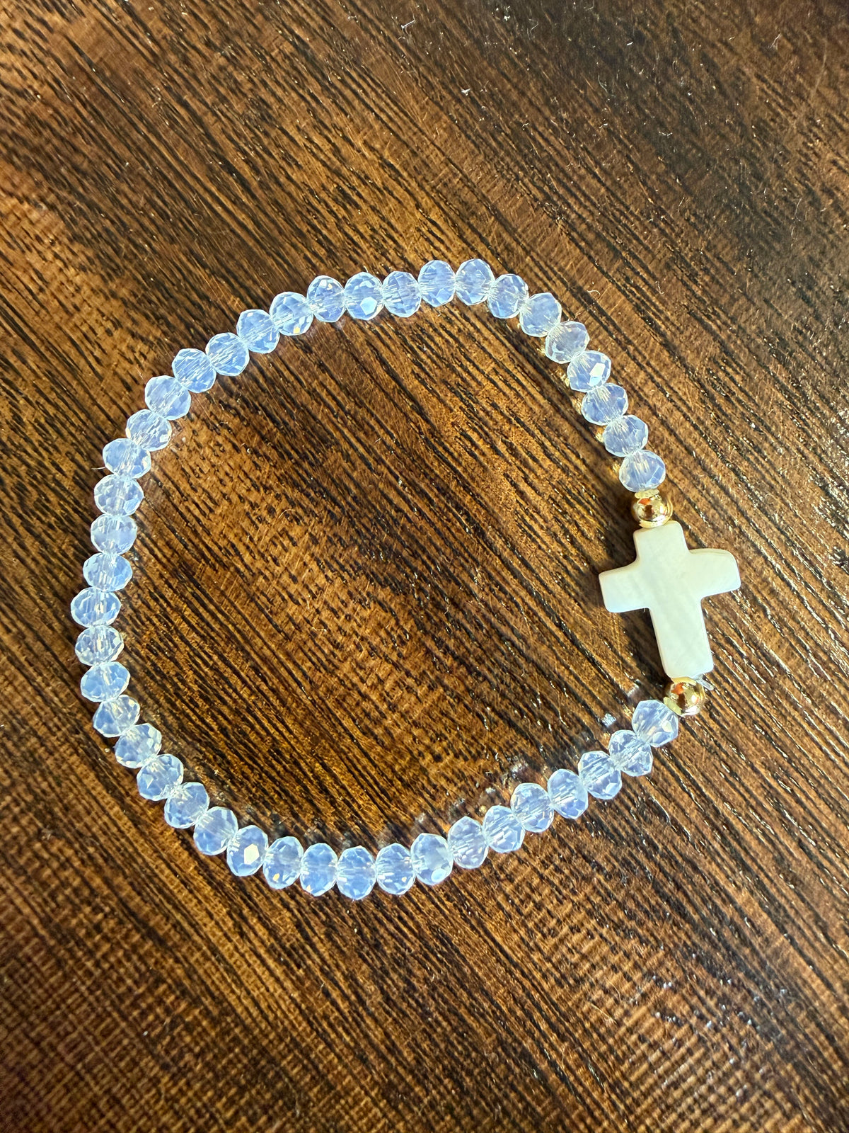 Crystal Cross Stretchy Bracelets