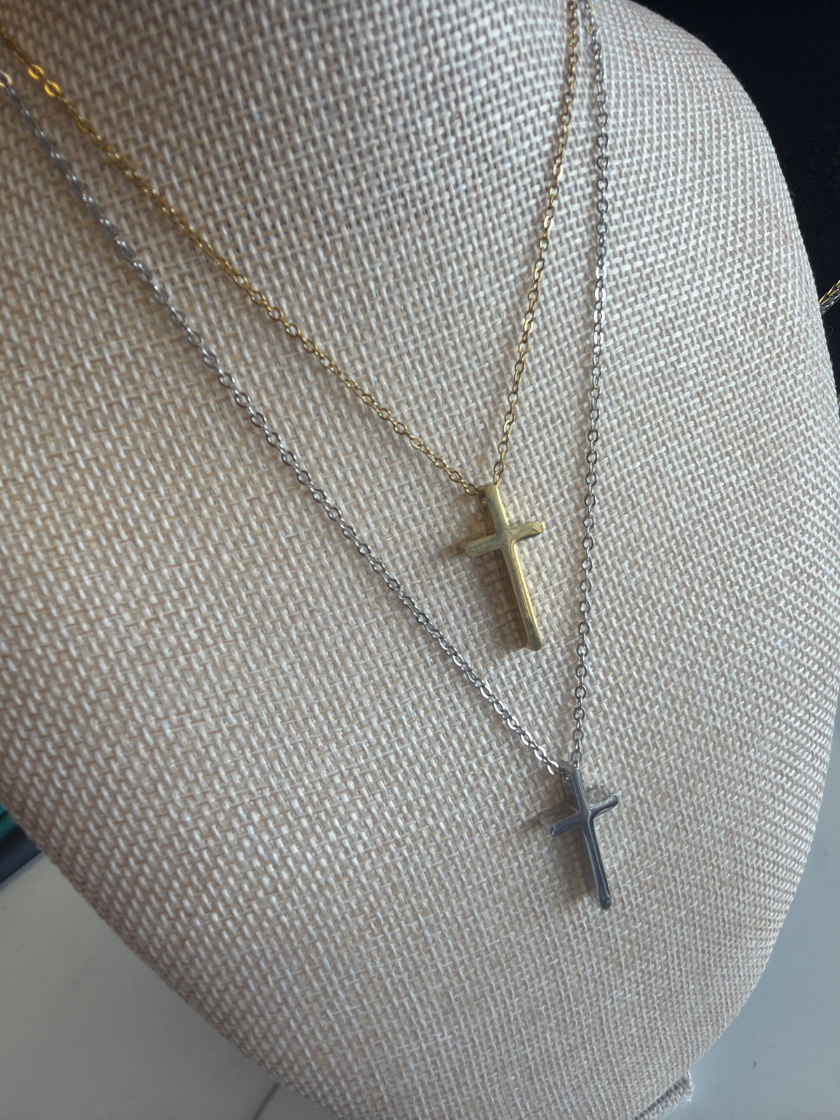 Stainless Steel Cross Necklace
