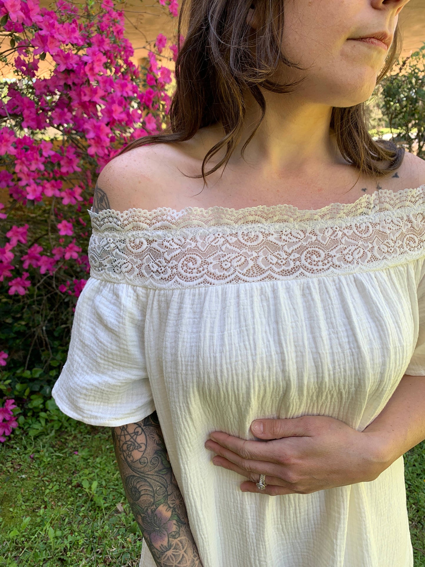 Odessa Off The Shoulder Midi Dress