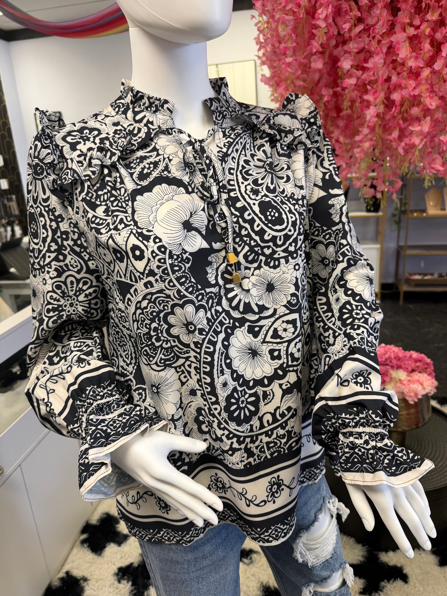 Black & White Umgee long sleeve