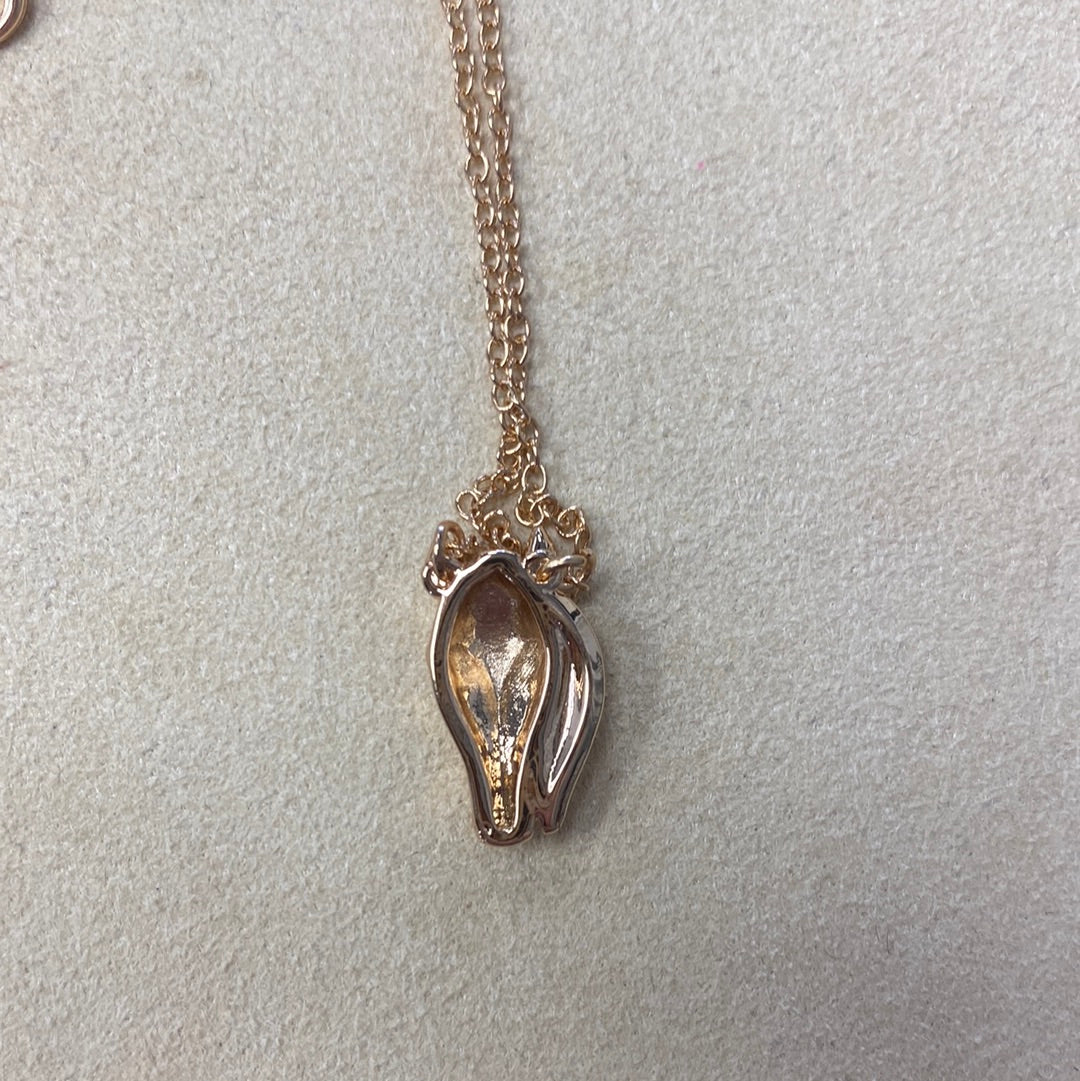 Gold Horse Necklace