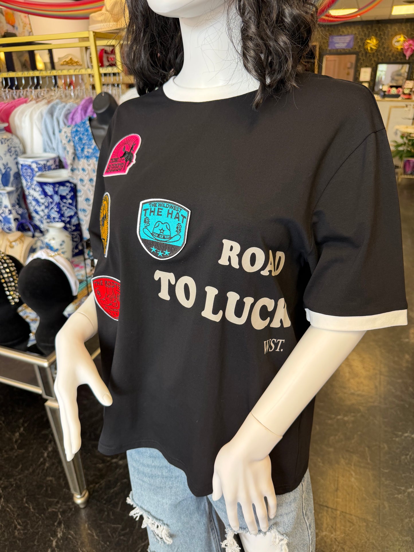 Road To Luck L&B Top With Patches