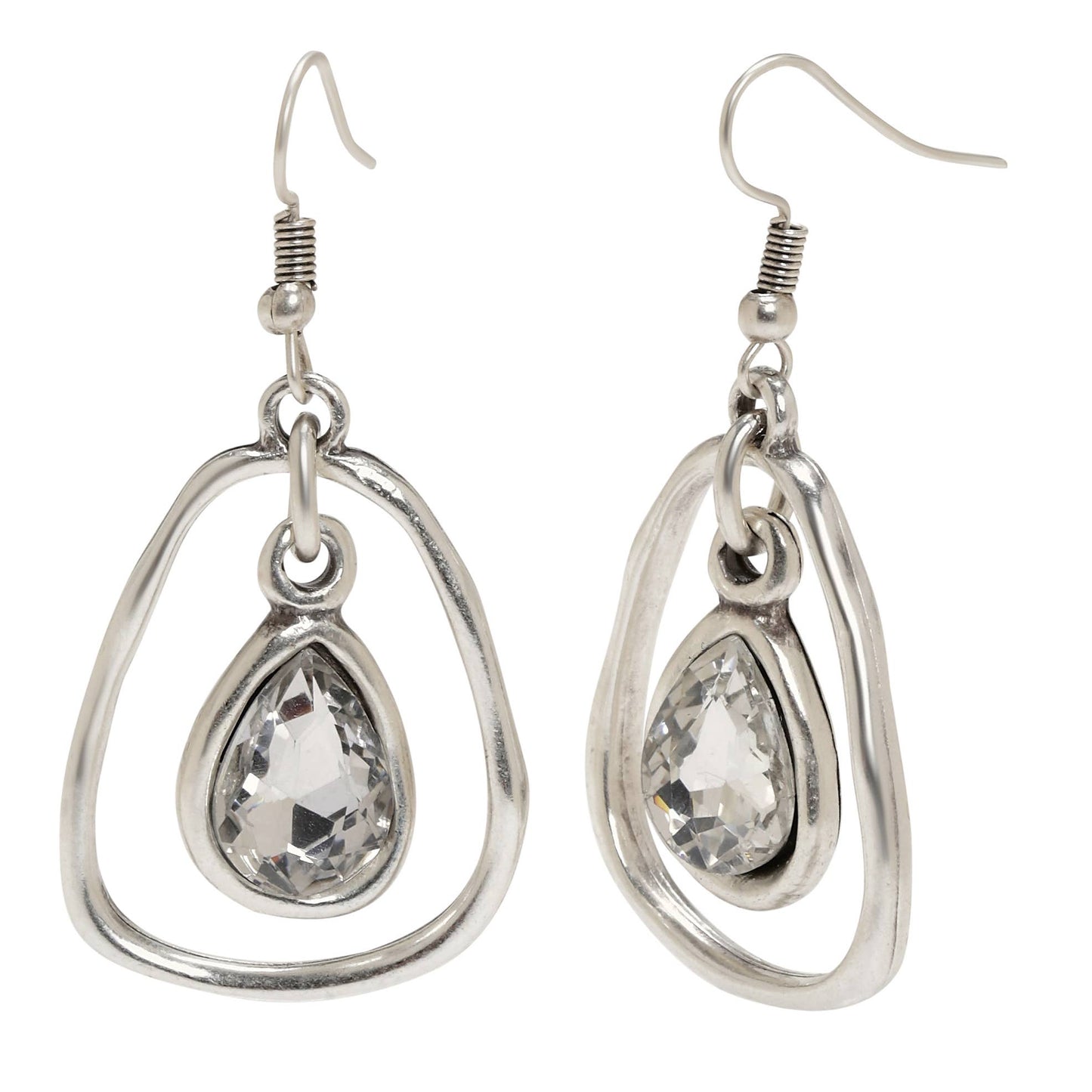 Handmade Pewter Earrings - NE1543