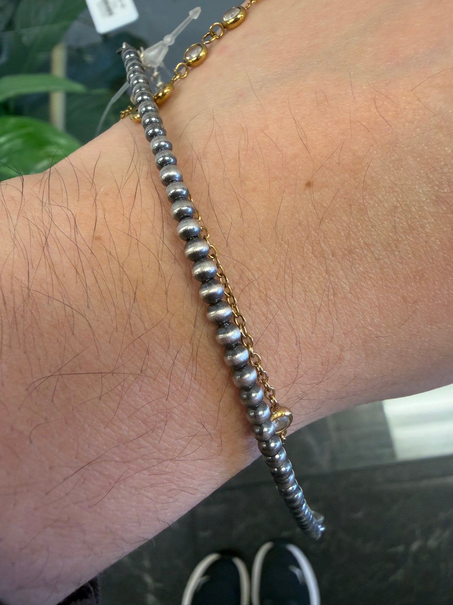 Sterling Pearl Bracelet Multi Sizes