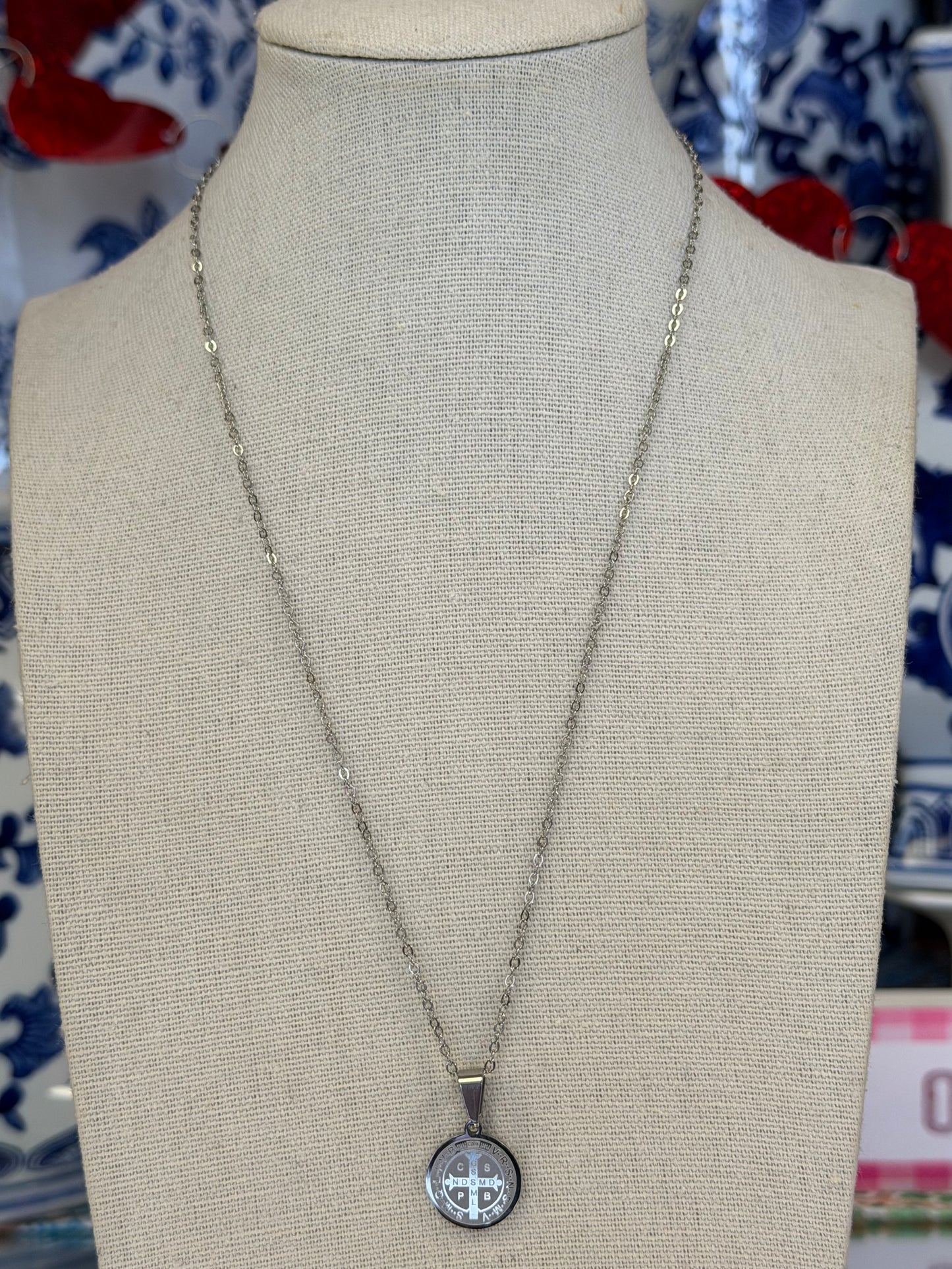 Simple Saint Benedict Necklace