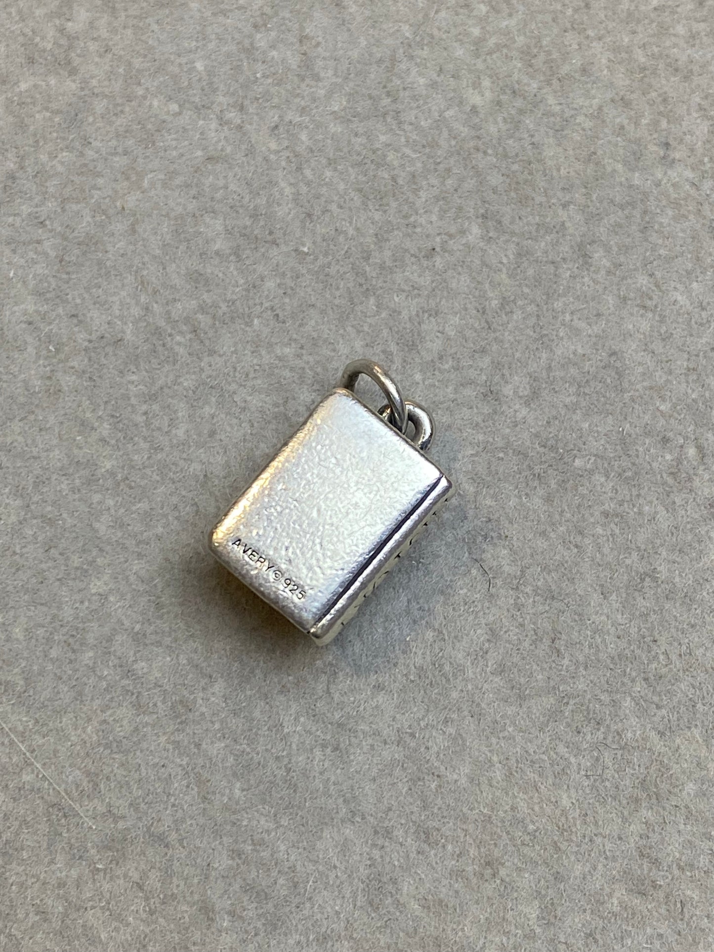 Retired James Avery 3D Book Charm