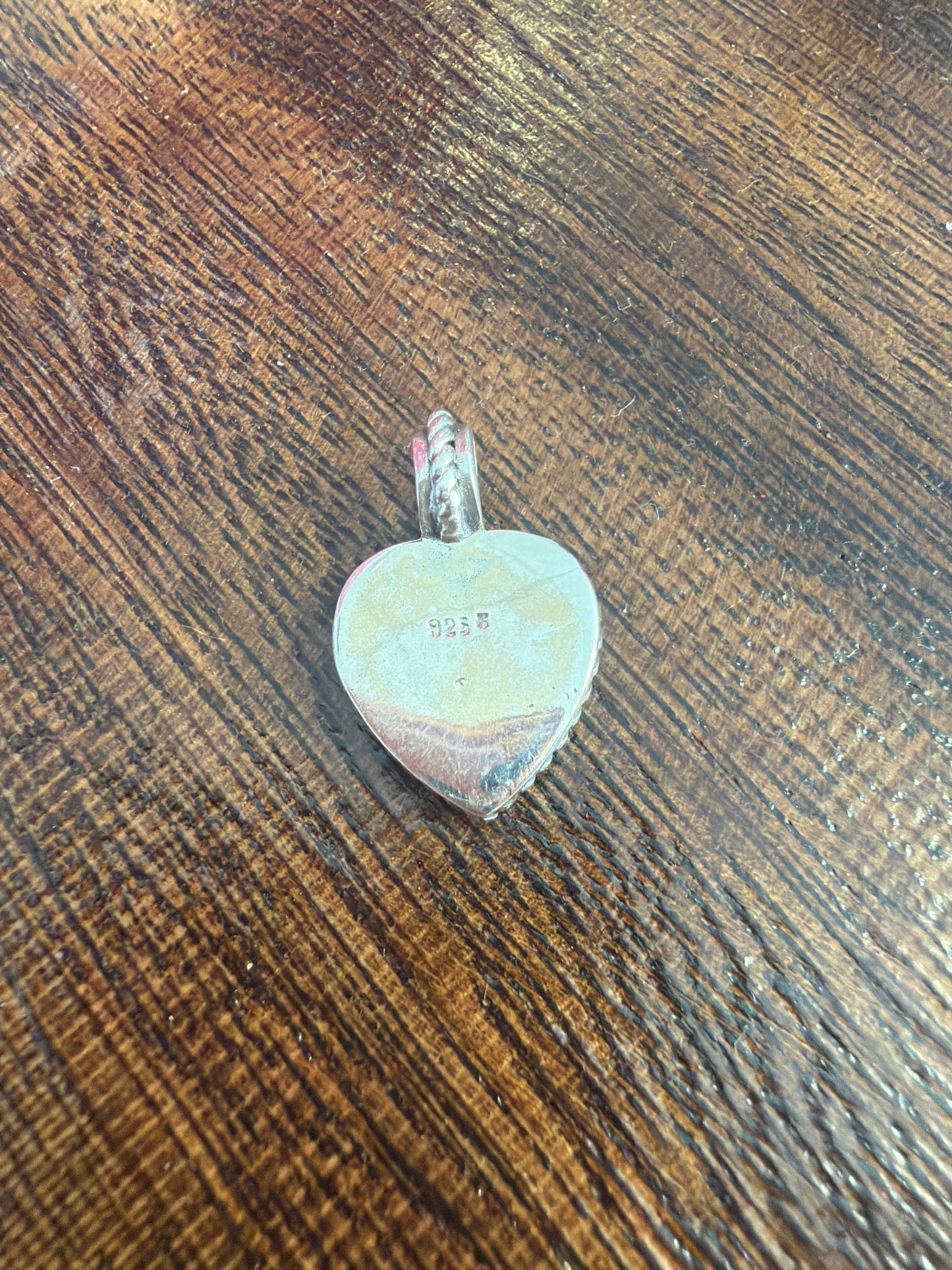 Sterling Silver Turquoise Slider Pendant