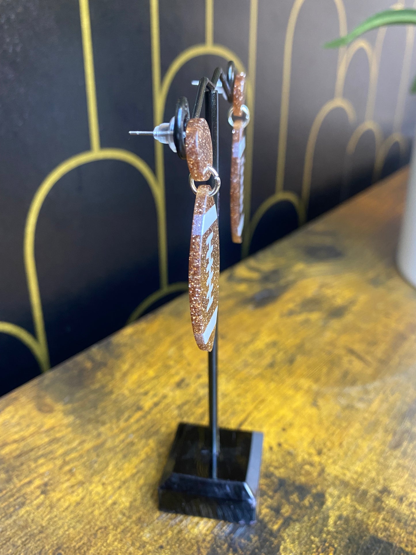 Football Earrings