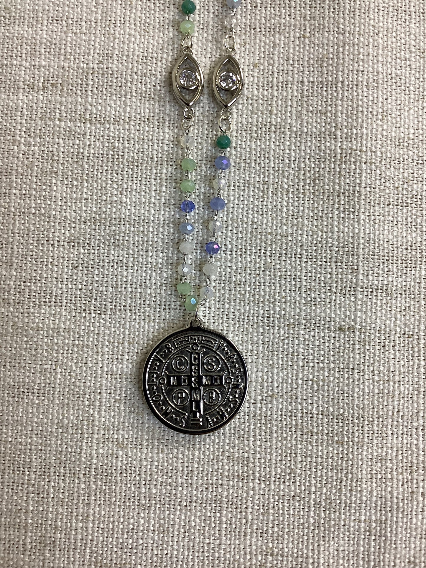 Ojo Saint Benedict Long Necklace