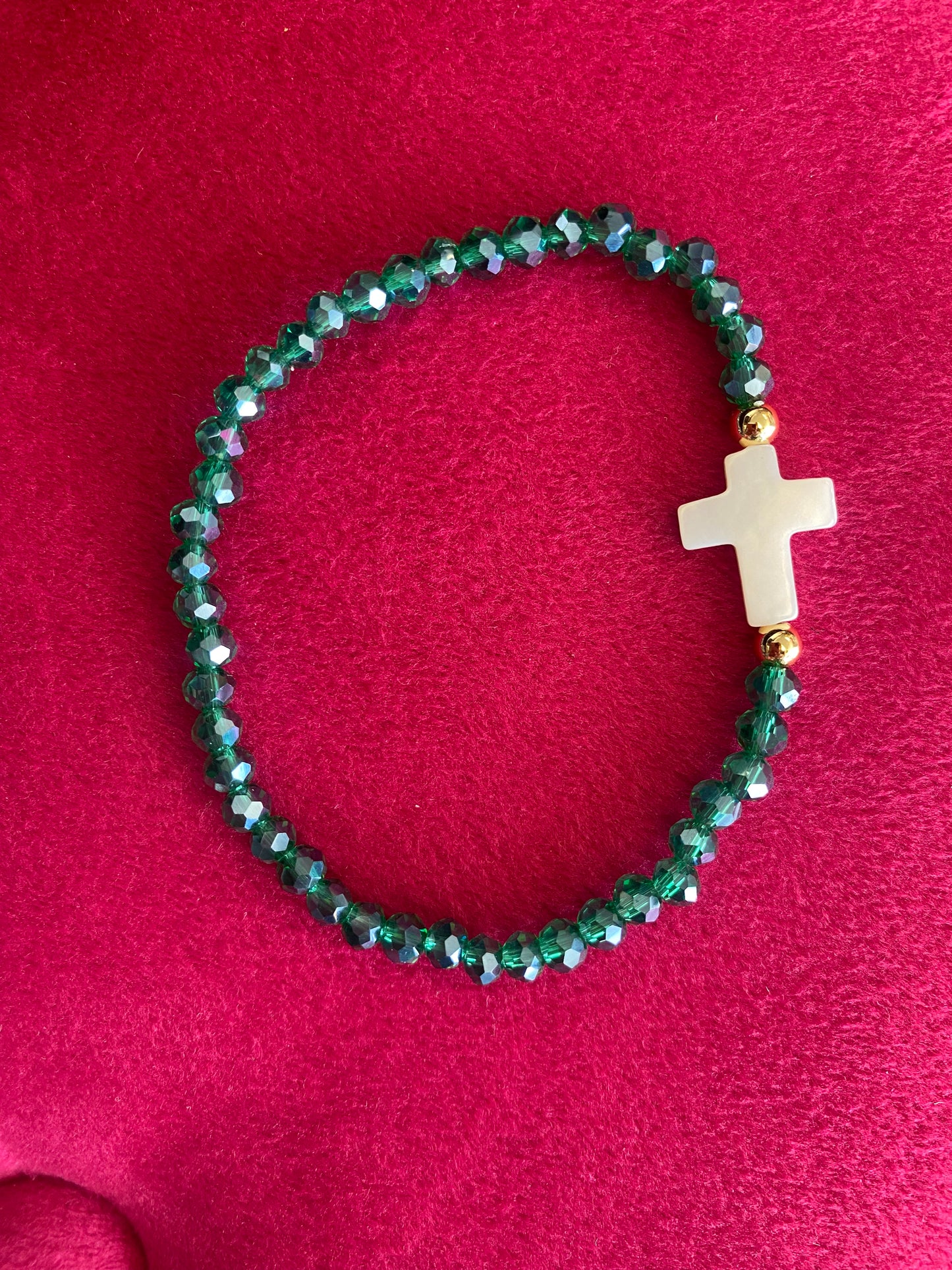 Beaded Cross Bracelets