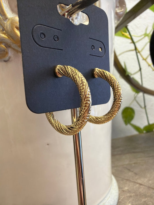 Specialty Gold Hoop Earrings