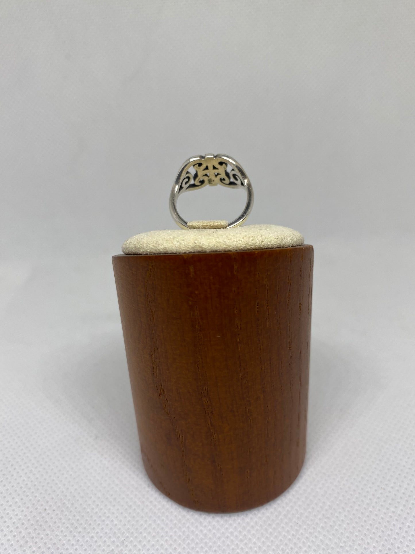 James Avery Scroll Cross Ring Size 5.5