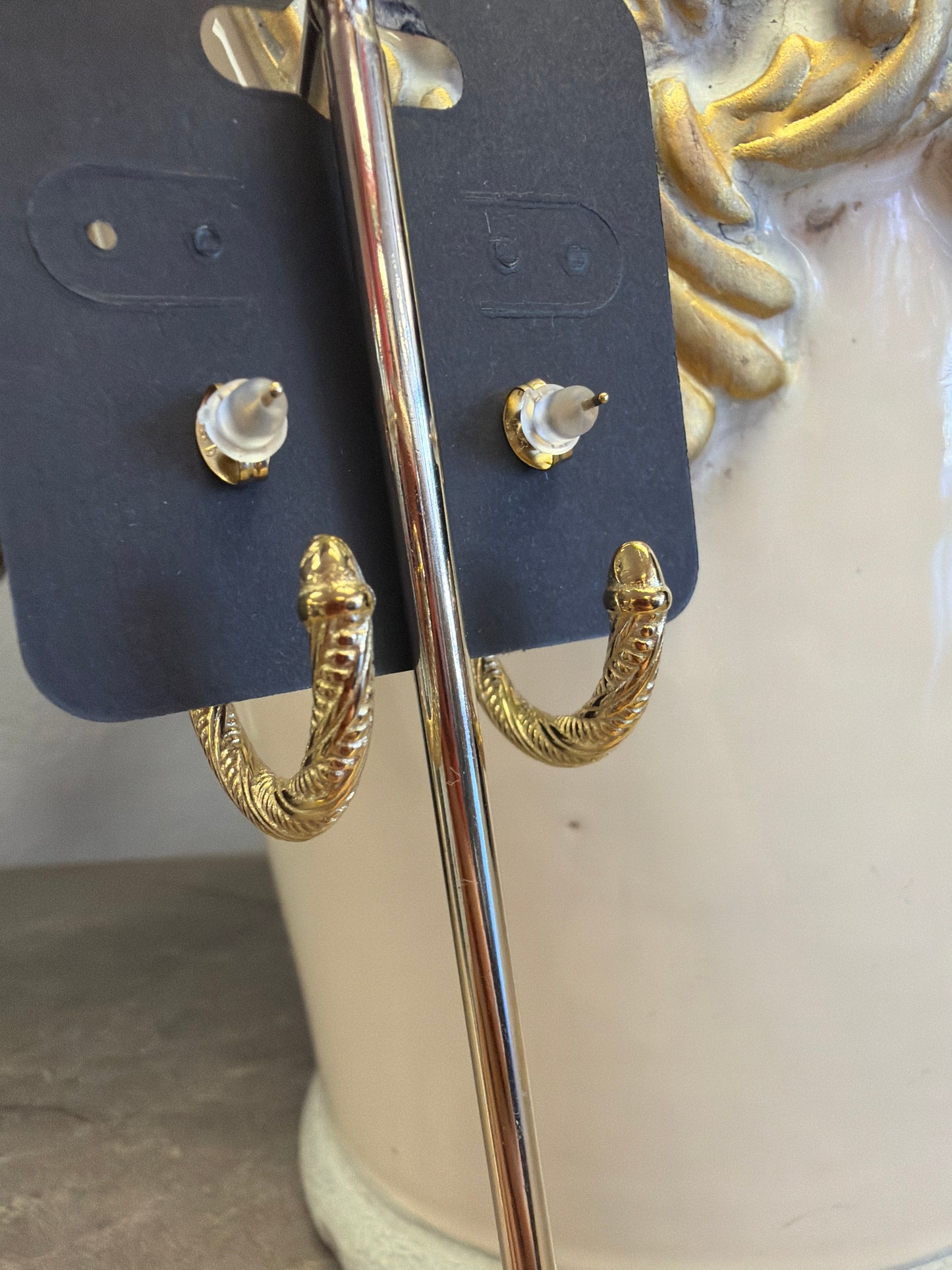 Specialty Gold Hoop Earrings