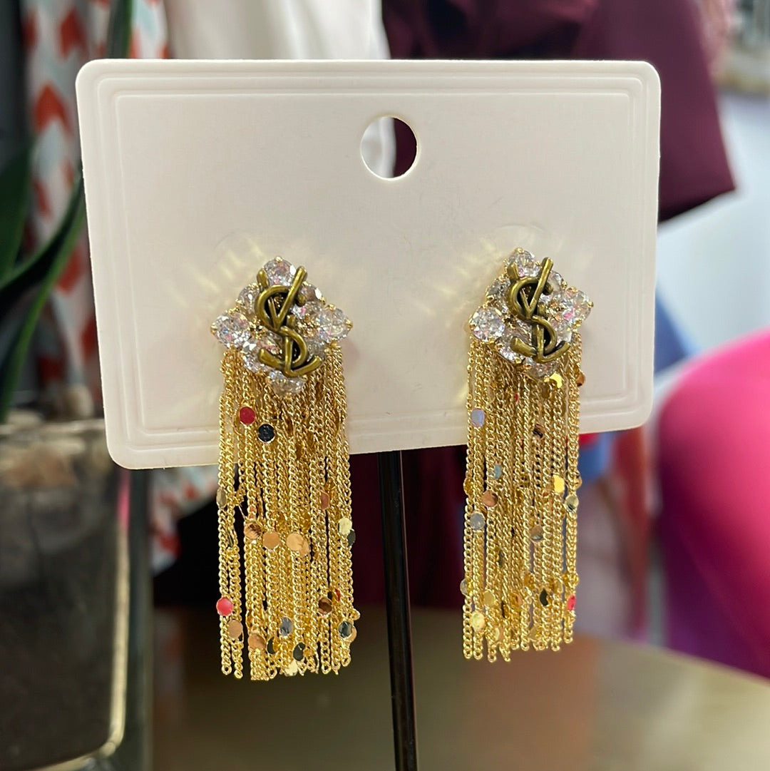 Statement Drop Earrings