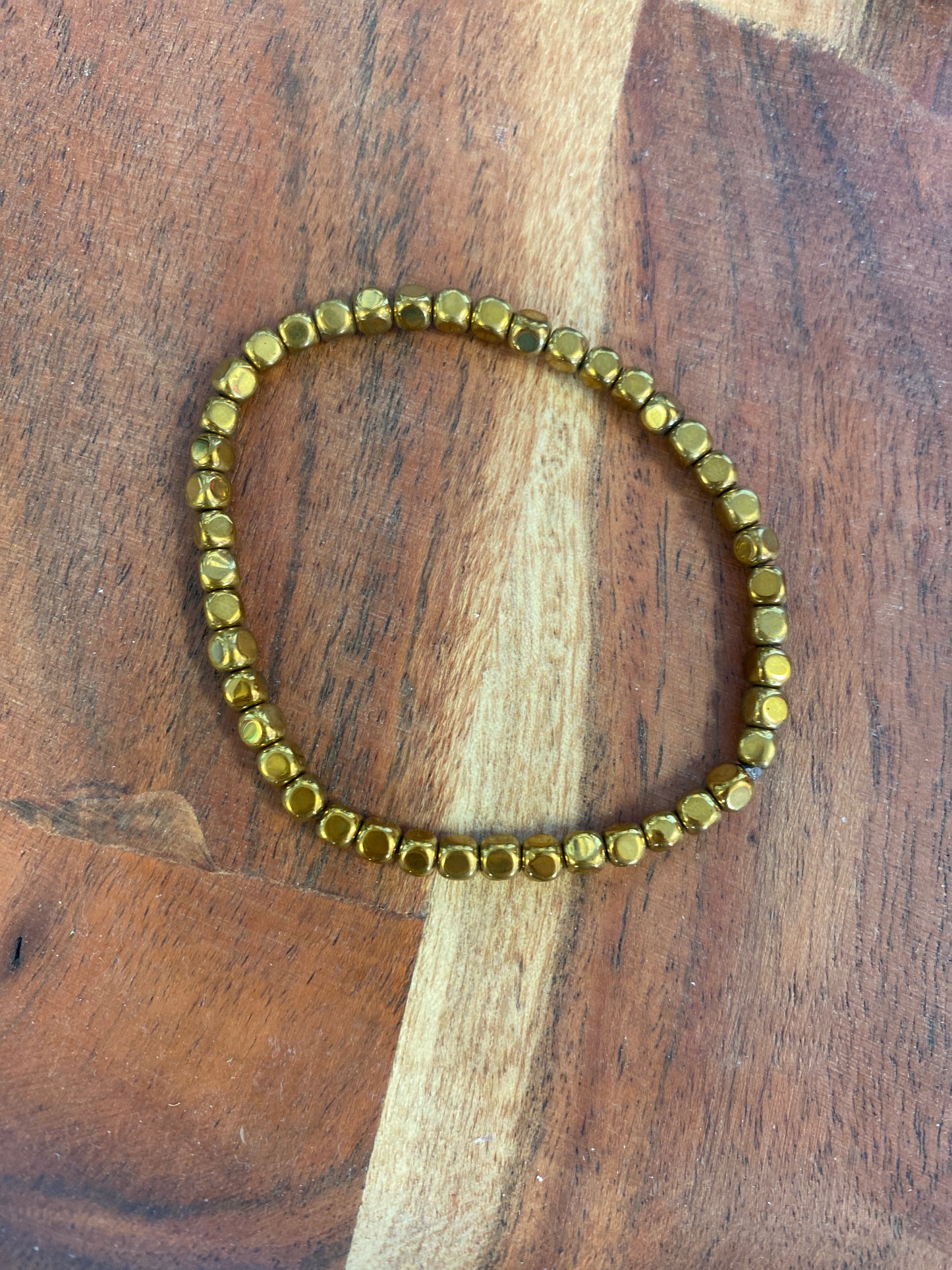 Specialty Bronze Tone Stainless Steel Gold Plated Bracelet