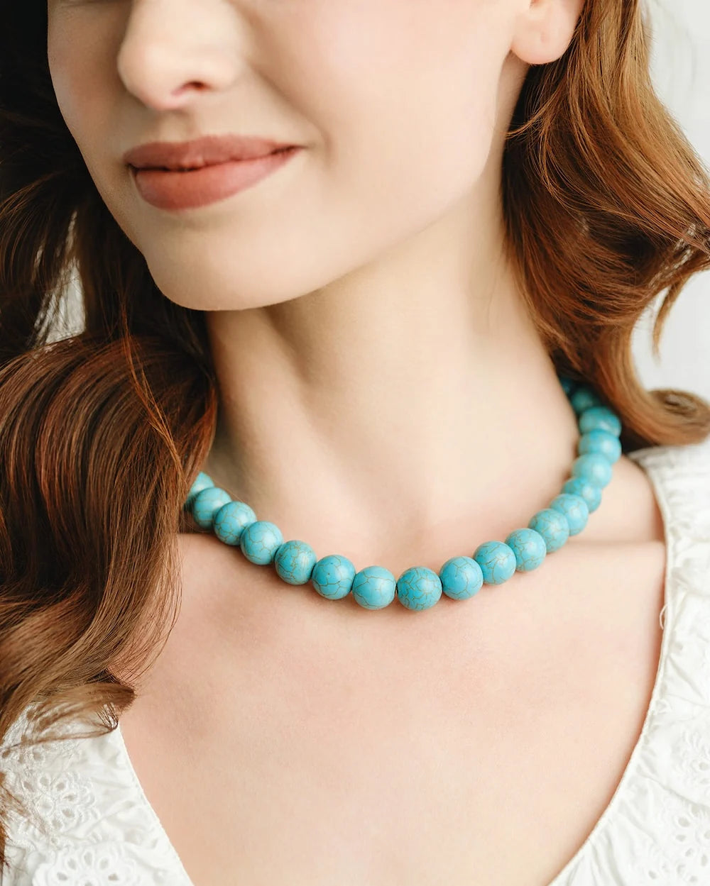 Palmera Beaded Necklace