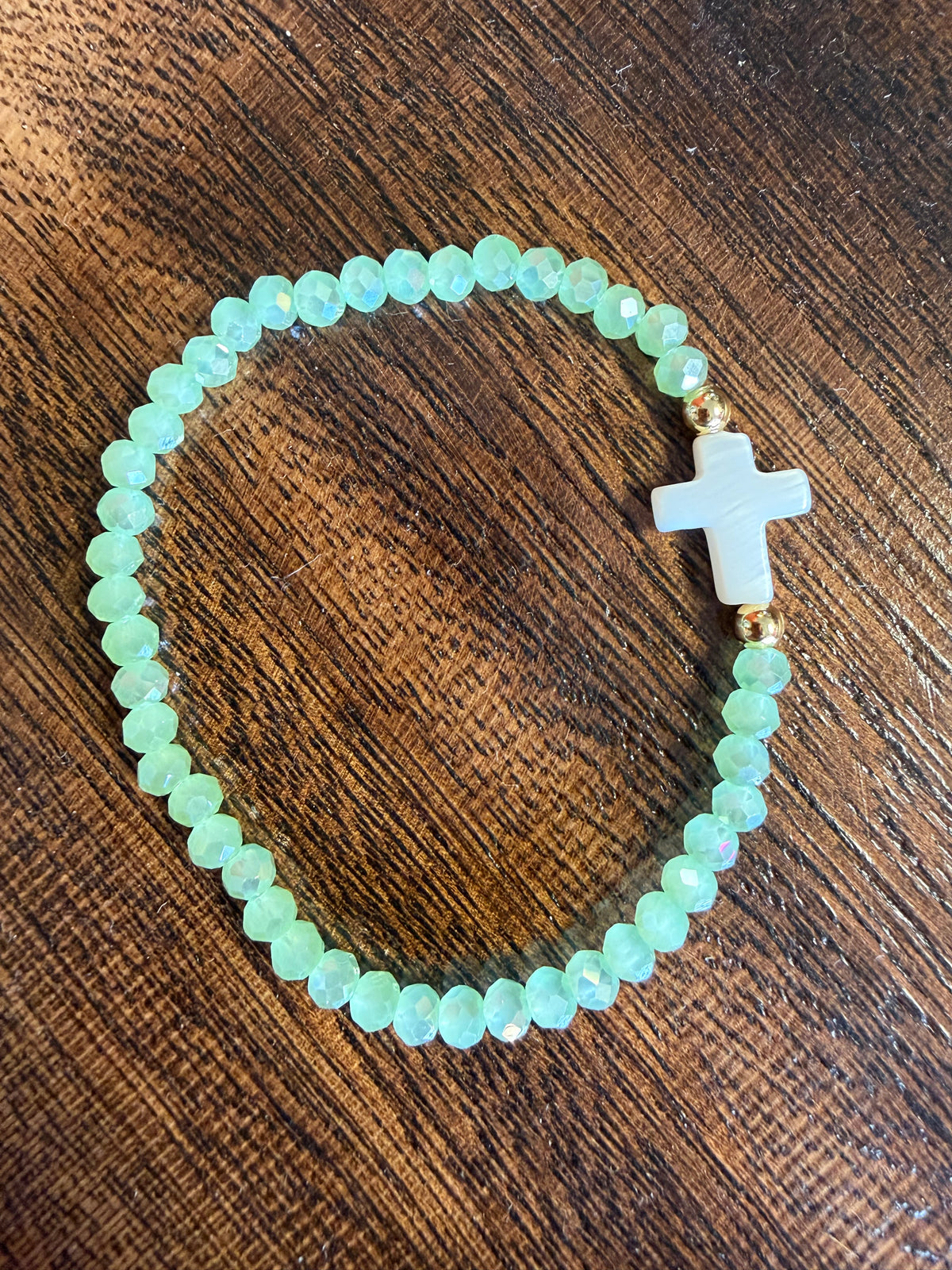 Crystal Cross Stretchy Bracelets