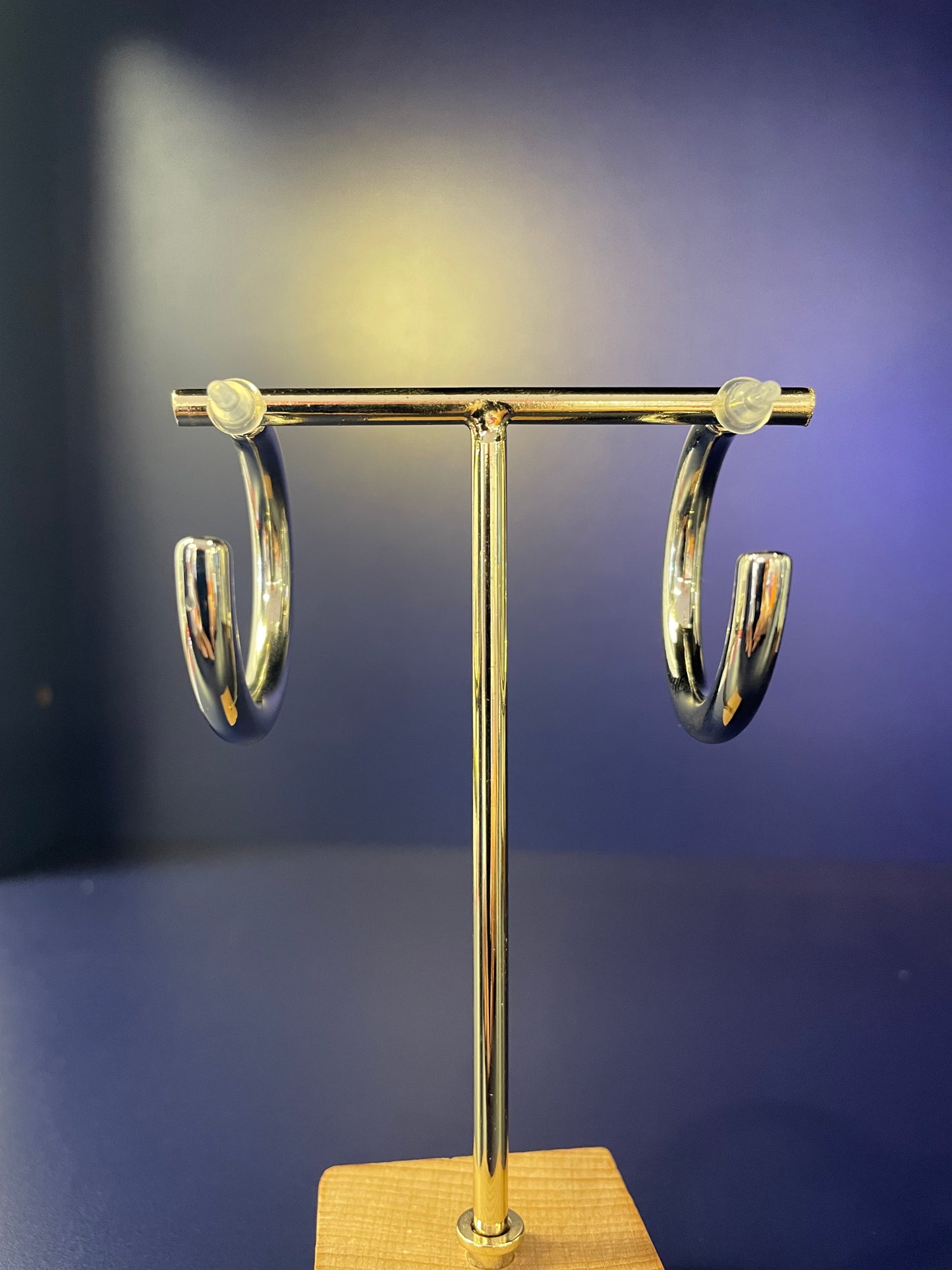 Classic Silver Hoop Medium