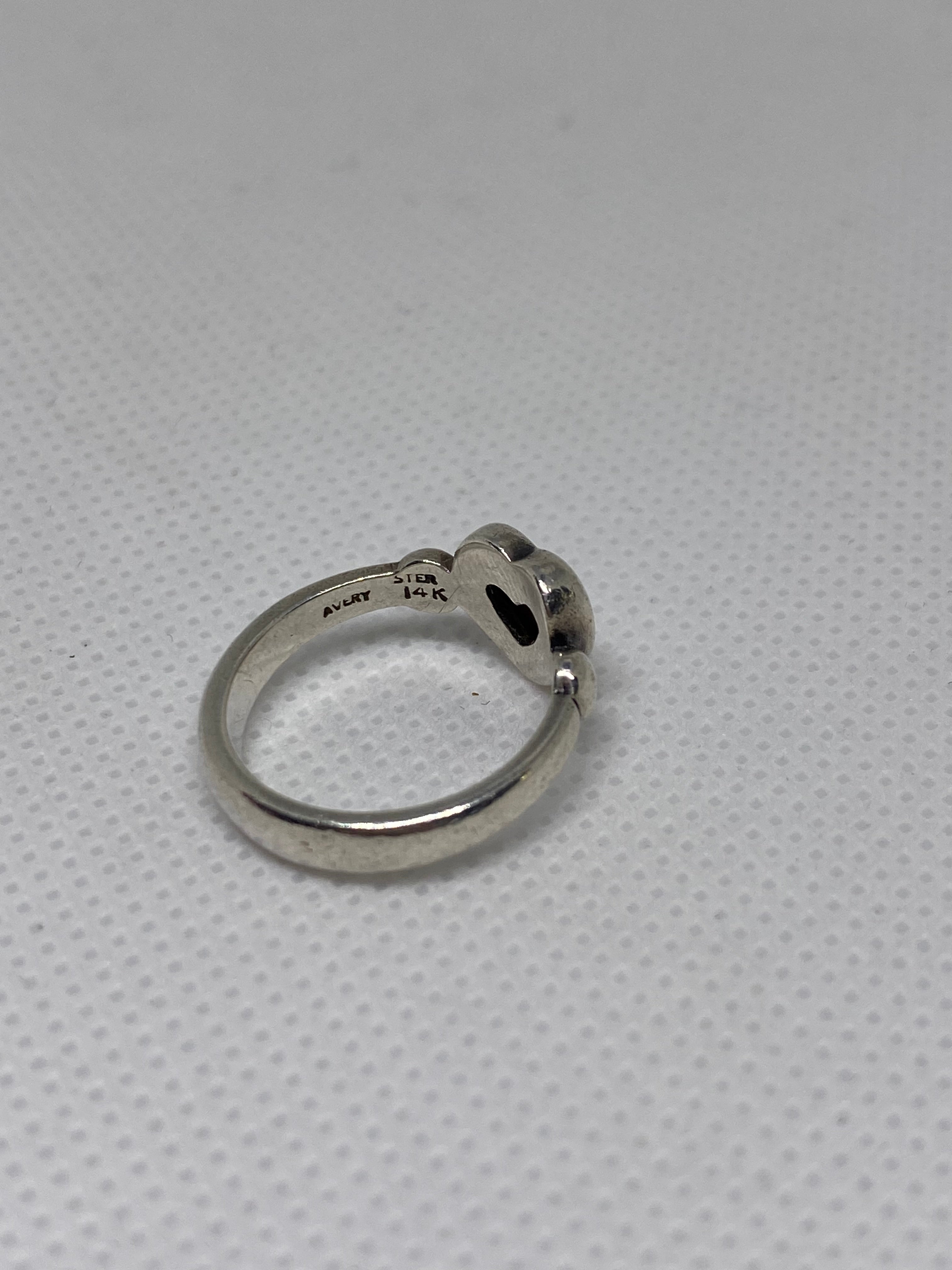 James Avery Heart newest Ring Size 5