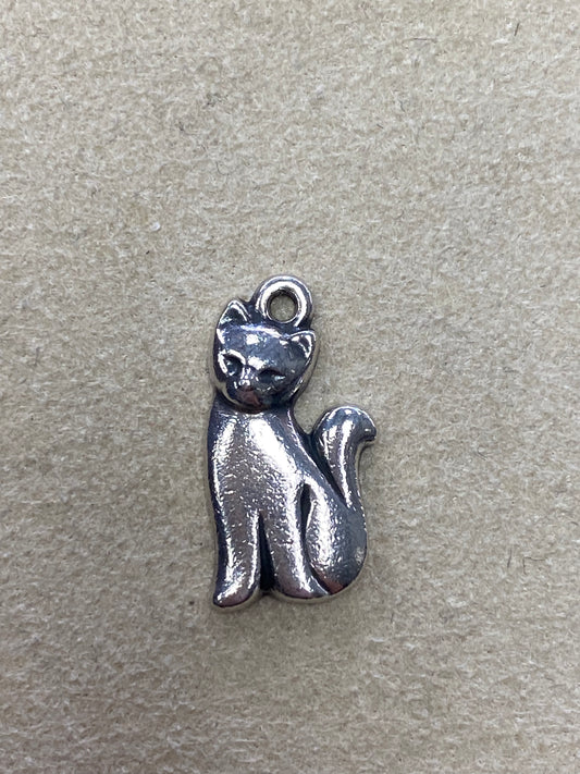 James Avery Sterling Silver Cat Charm