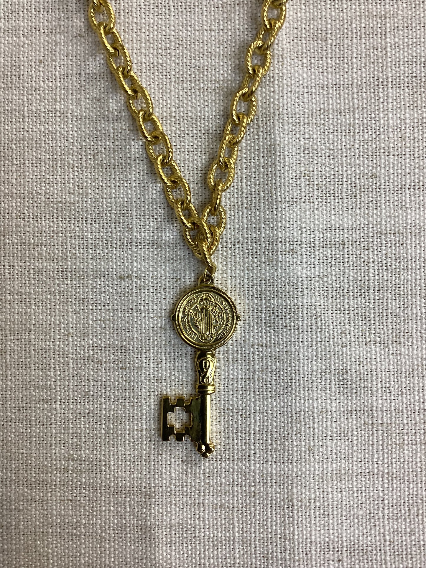 Imperial Necklace Saint Benedict Key