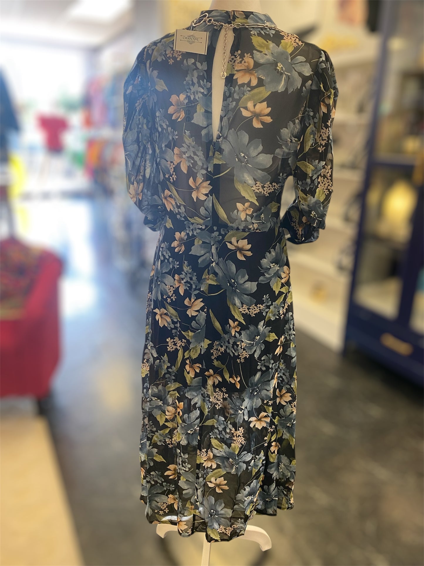 Formal Floral Maxie Dress