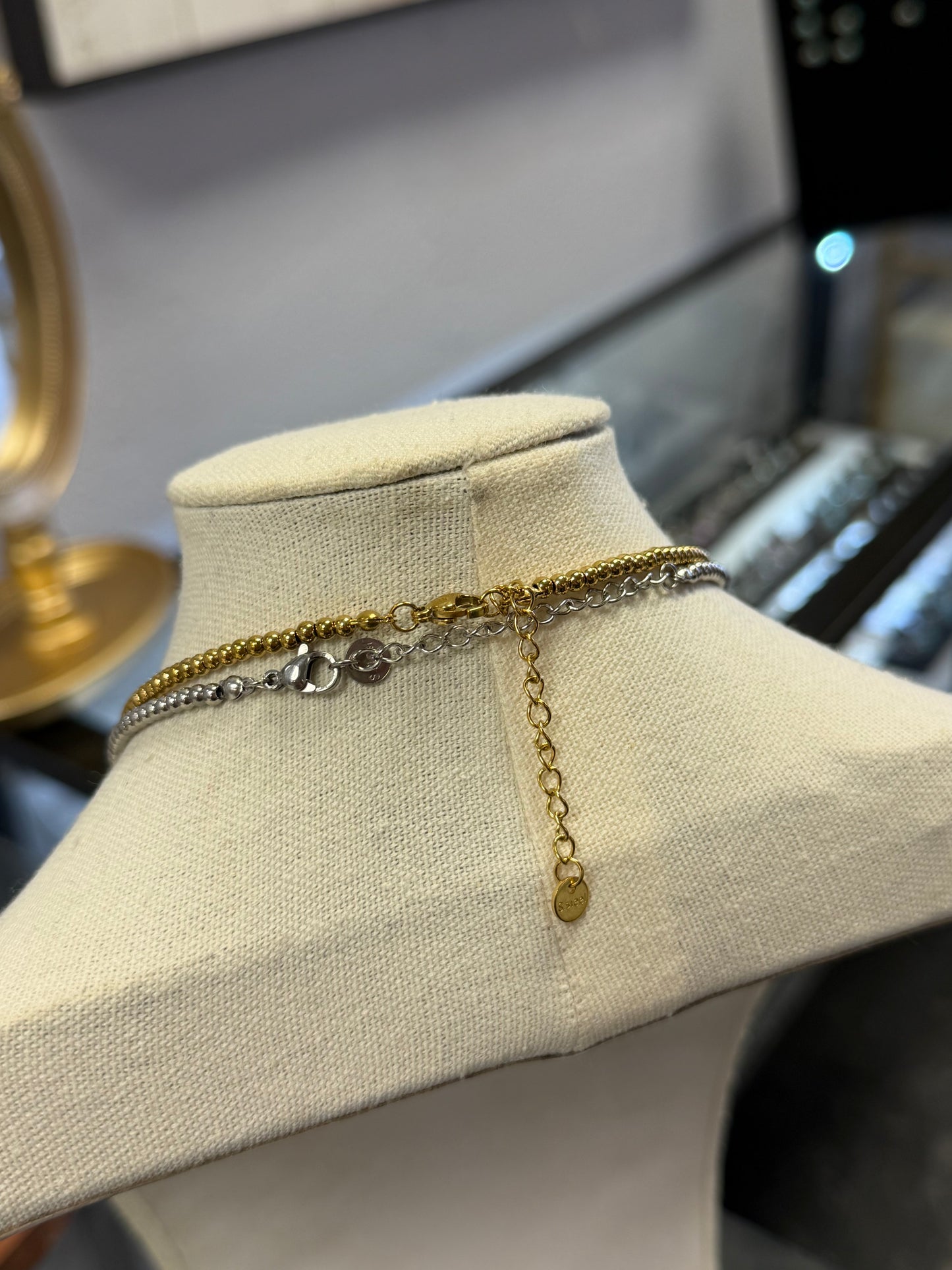 Stainless Beaded Graduation Necklaces
