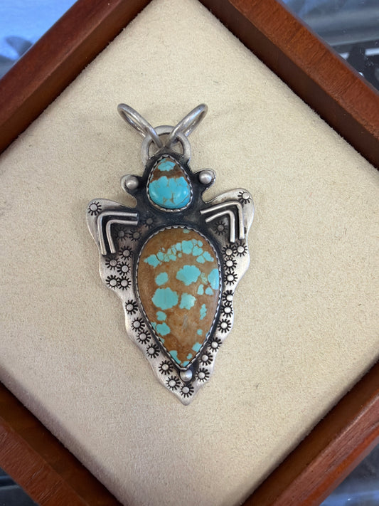 Turquoise Sterling Silver Pendant