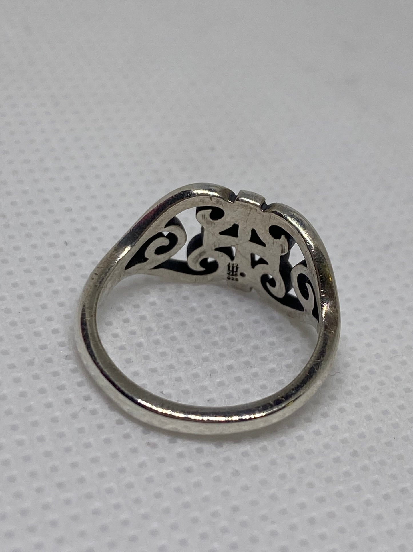 James Avery Scroll Cross Ring Size 5.5