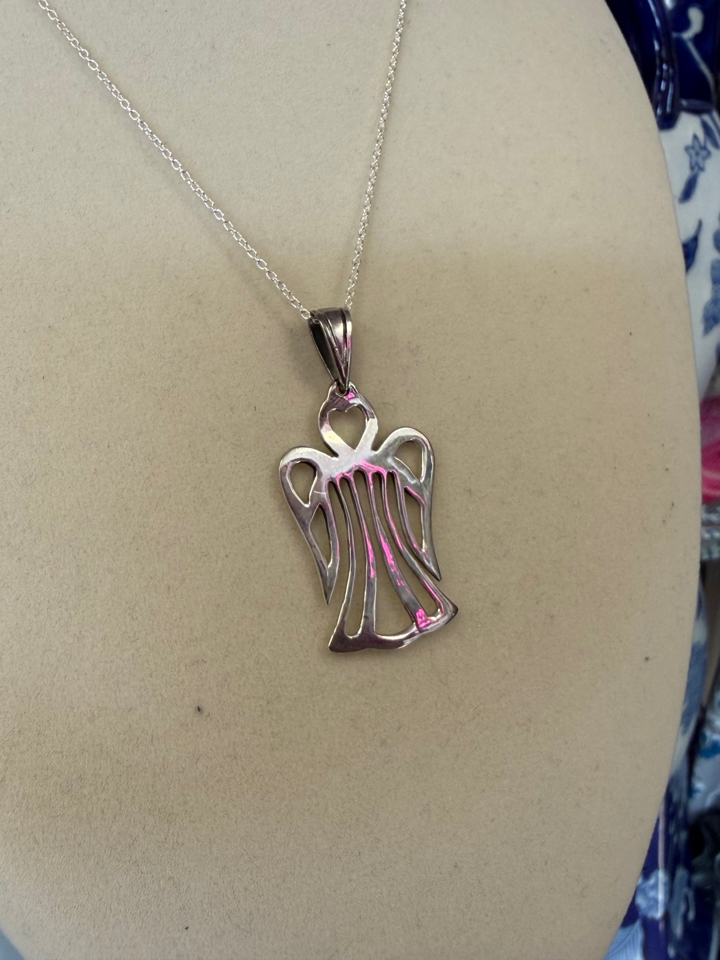Sterling Silver My Angel Pendant
