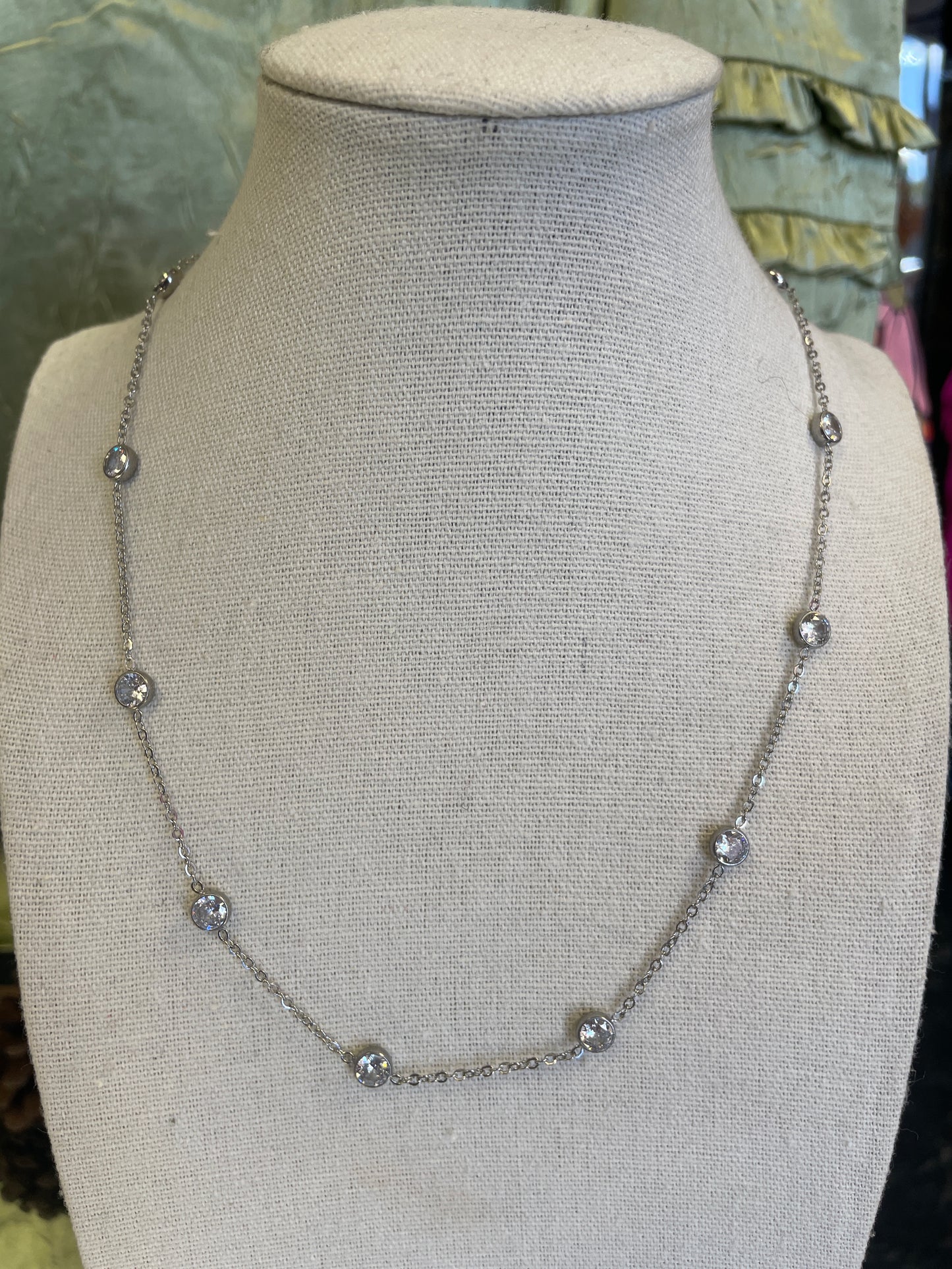 Crystals By The Yard Silver & Gold