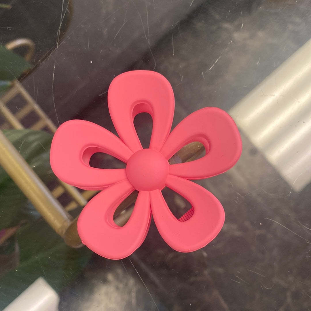 Open Flower Clips