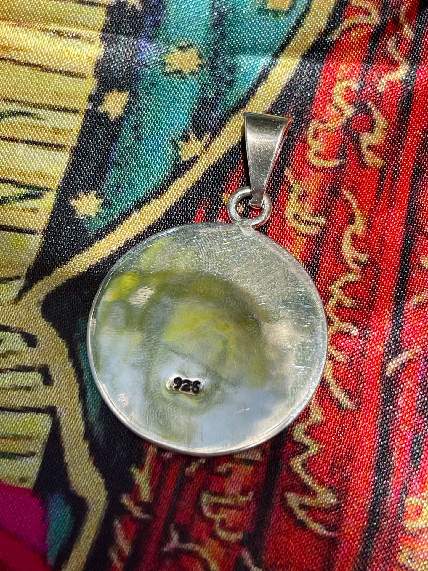 Large Sterling Silver Saint Benedict Medal Pendant