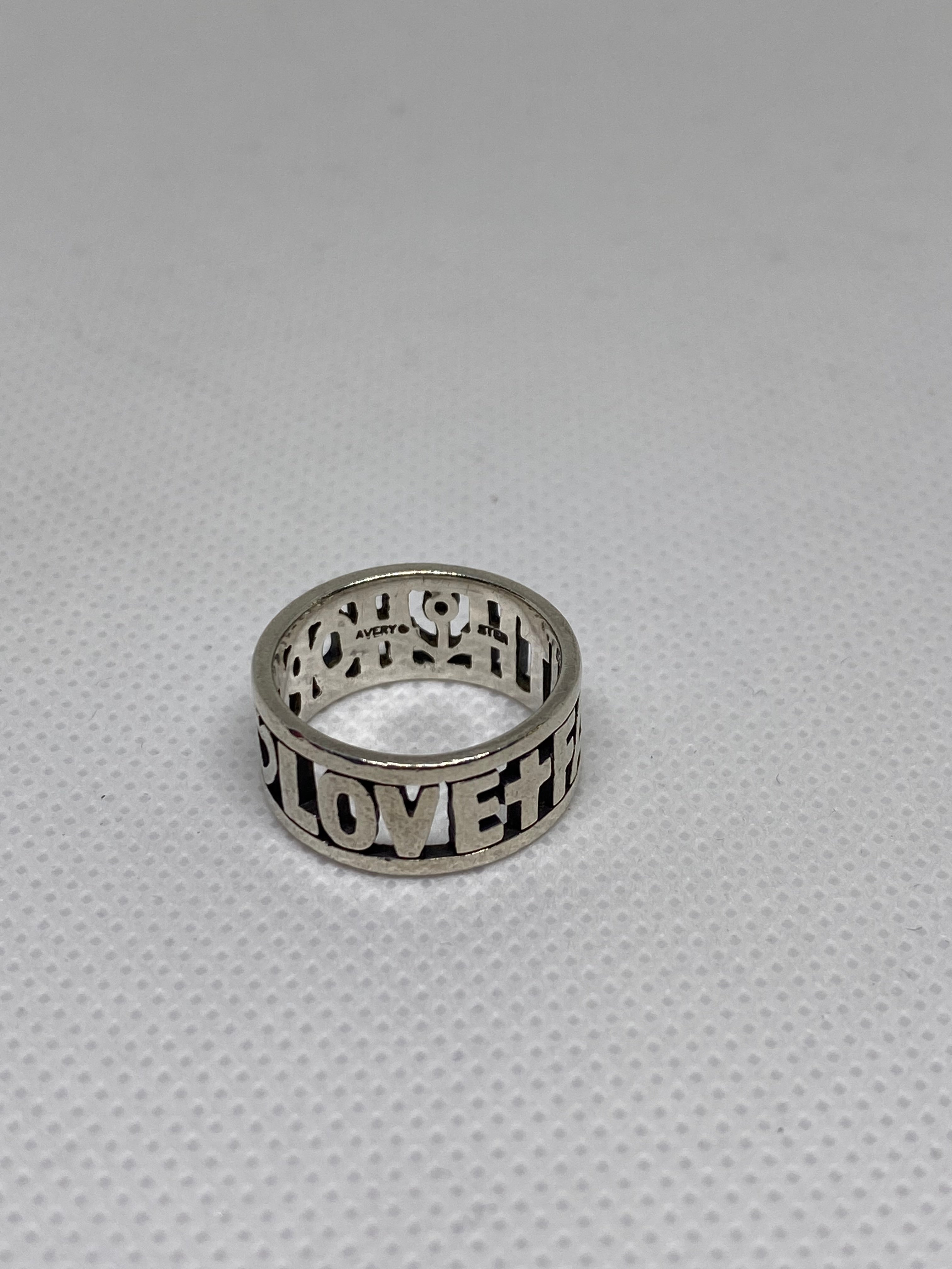 James Avery Faith Hope Love Retired Ring Size newest 5.5