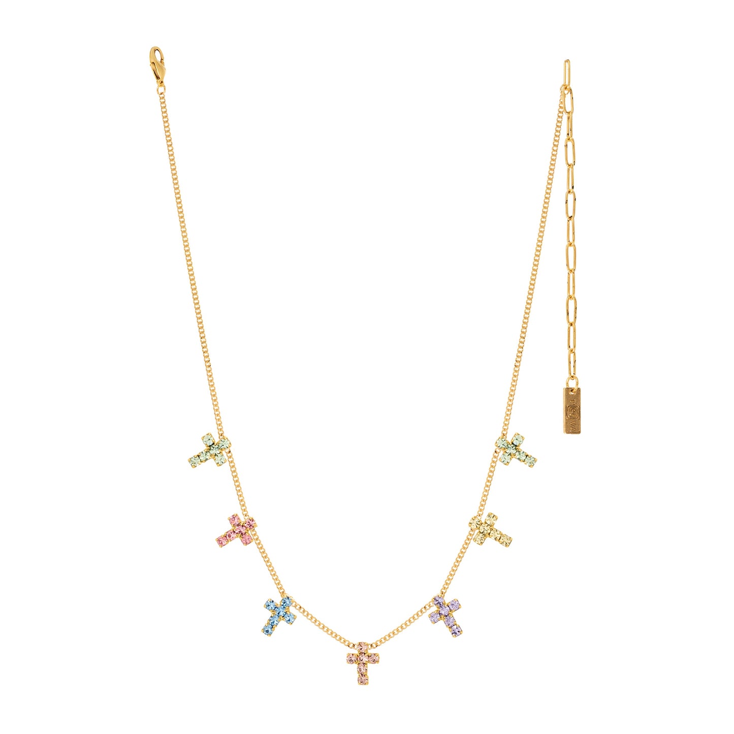 Tova Multi Cross Necklace | Fairy Dust