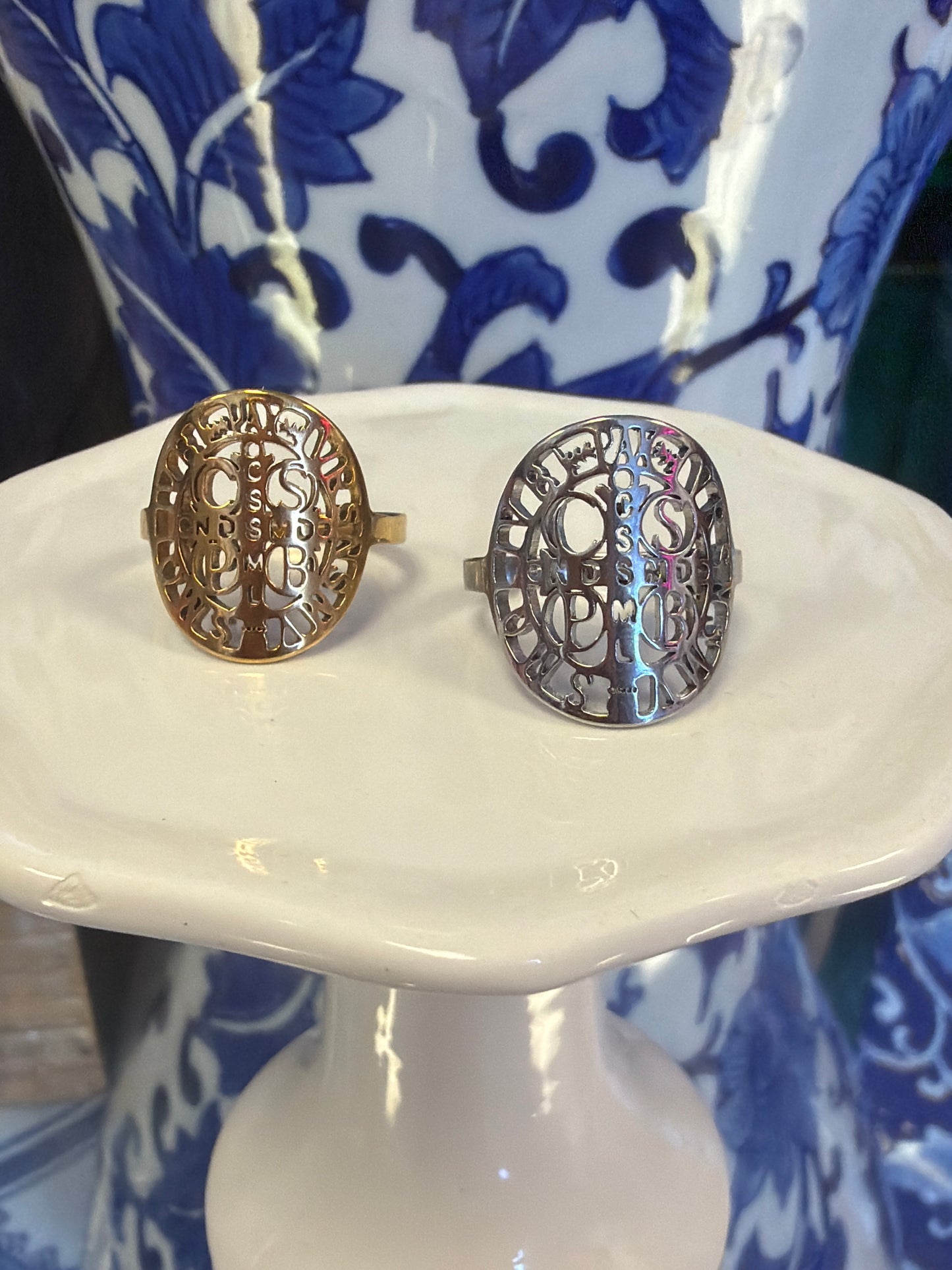 Stainless Steel Saint Benedict Rings