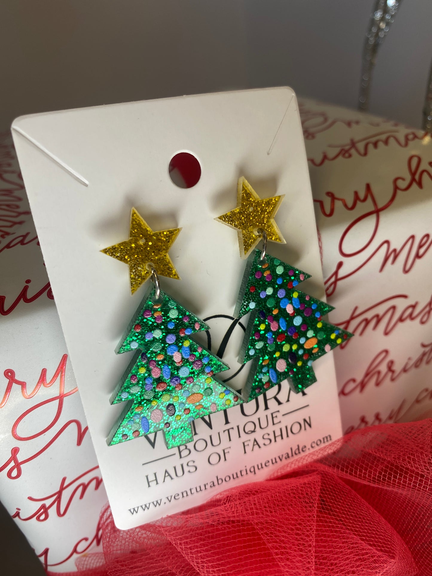 Christmas Fashion Post Earrings