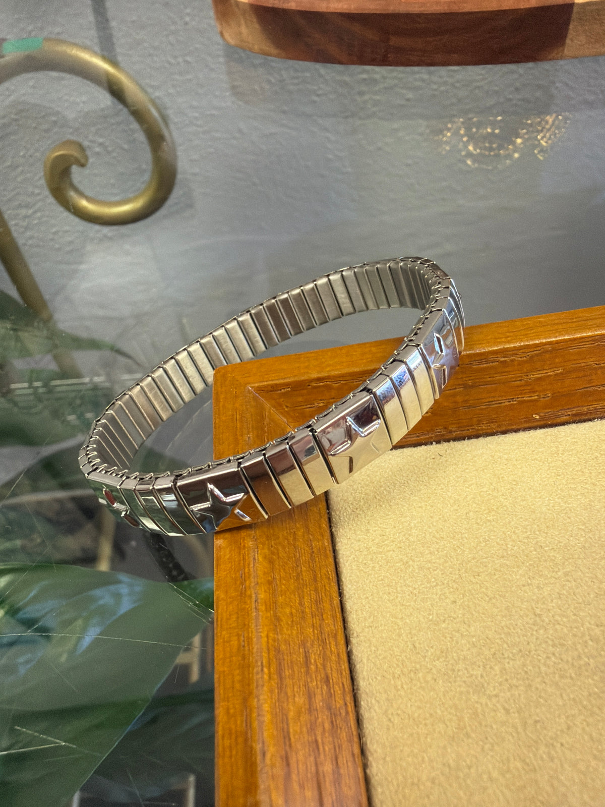 Stainless Steel Strength Star Bracelets