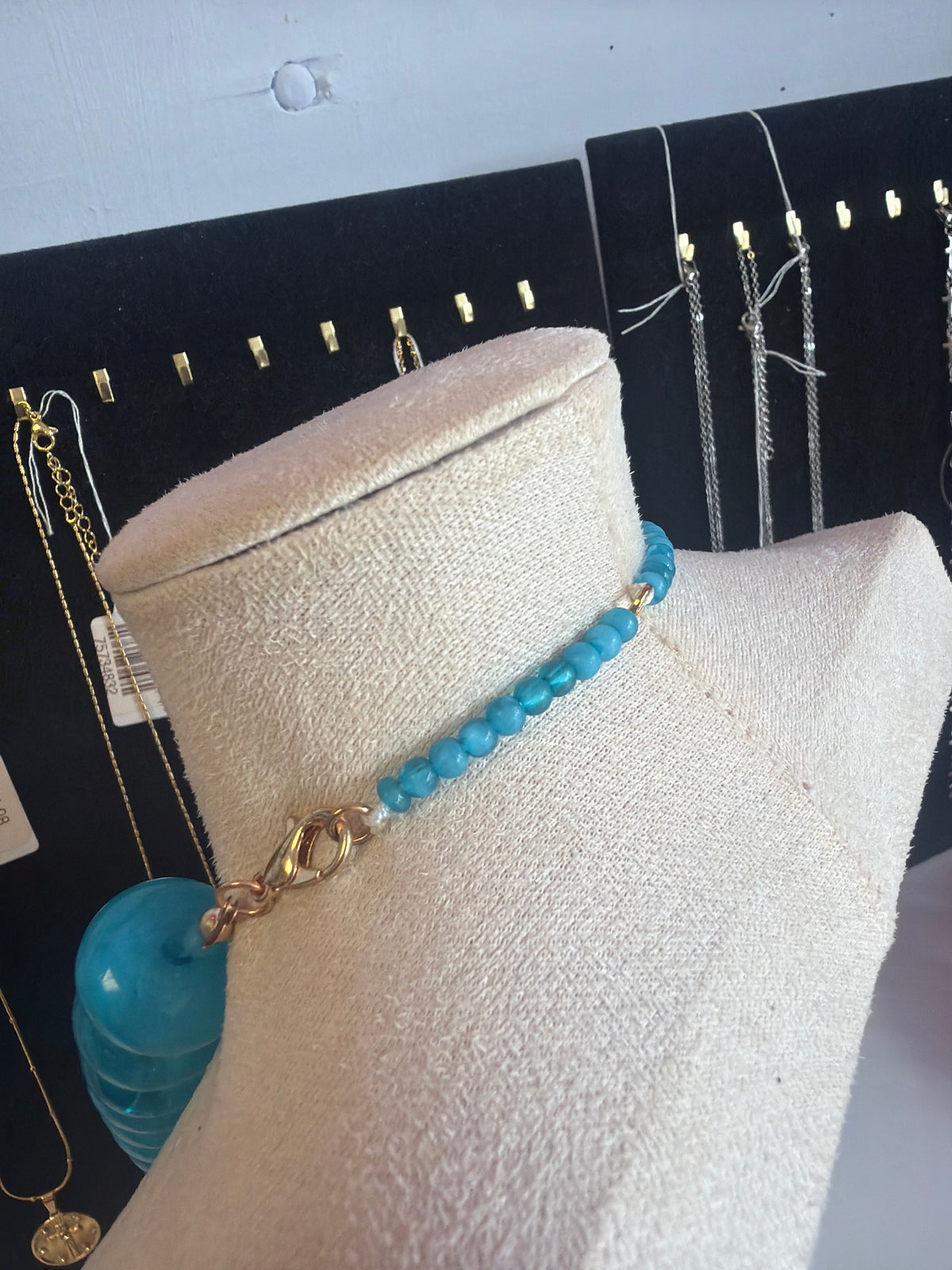 Blue Bubble Necklace