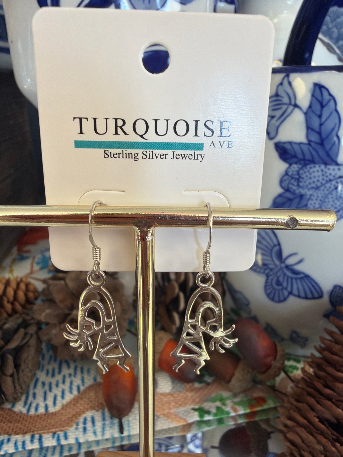 Sterling Silver Dancer Earrings