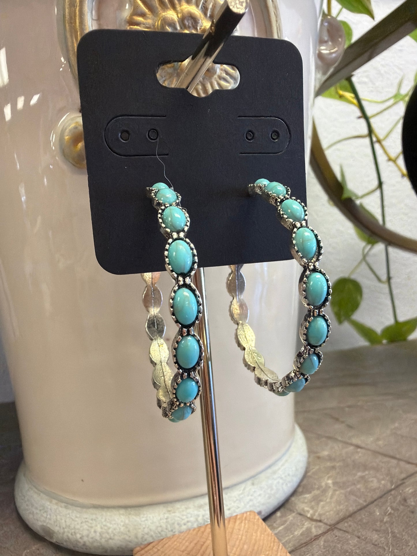 Southwestern Hoop Earrings