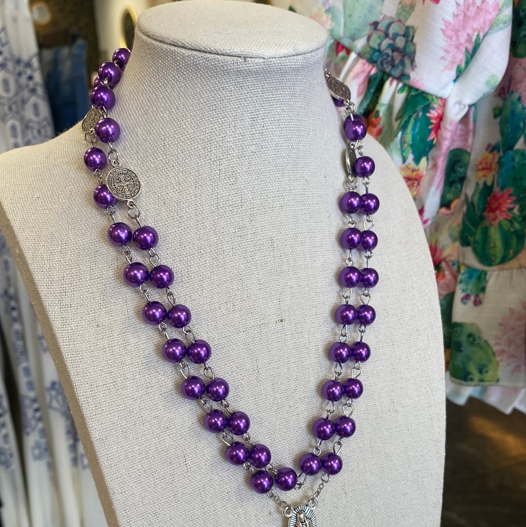 Purple Rosary